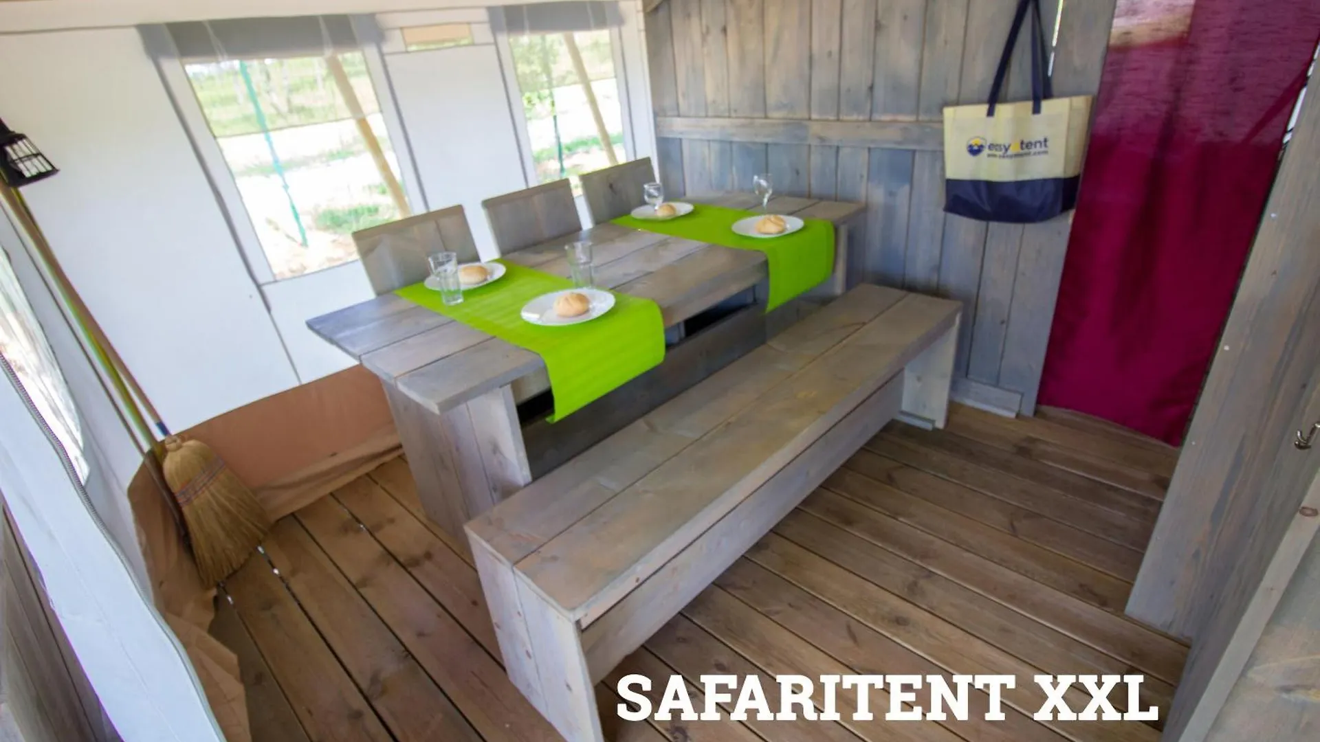 Easyatent Safari Tent Bijela Uvala Mugeba